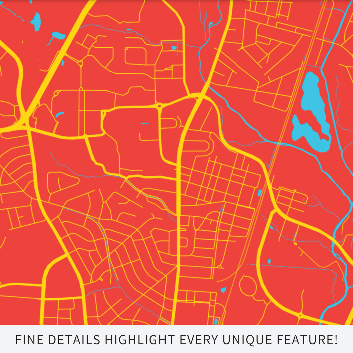 College Park, MD. - Red & Gold