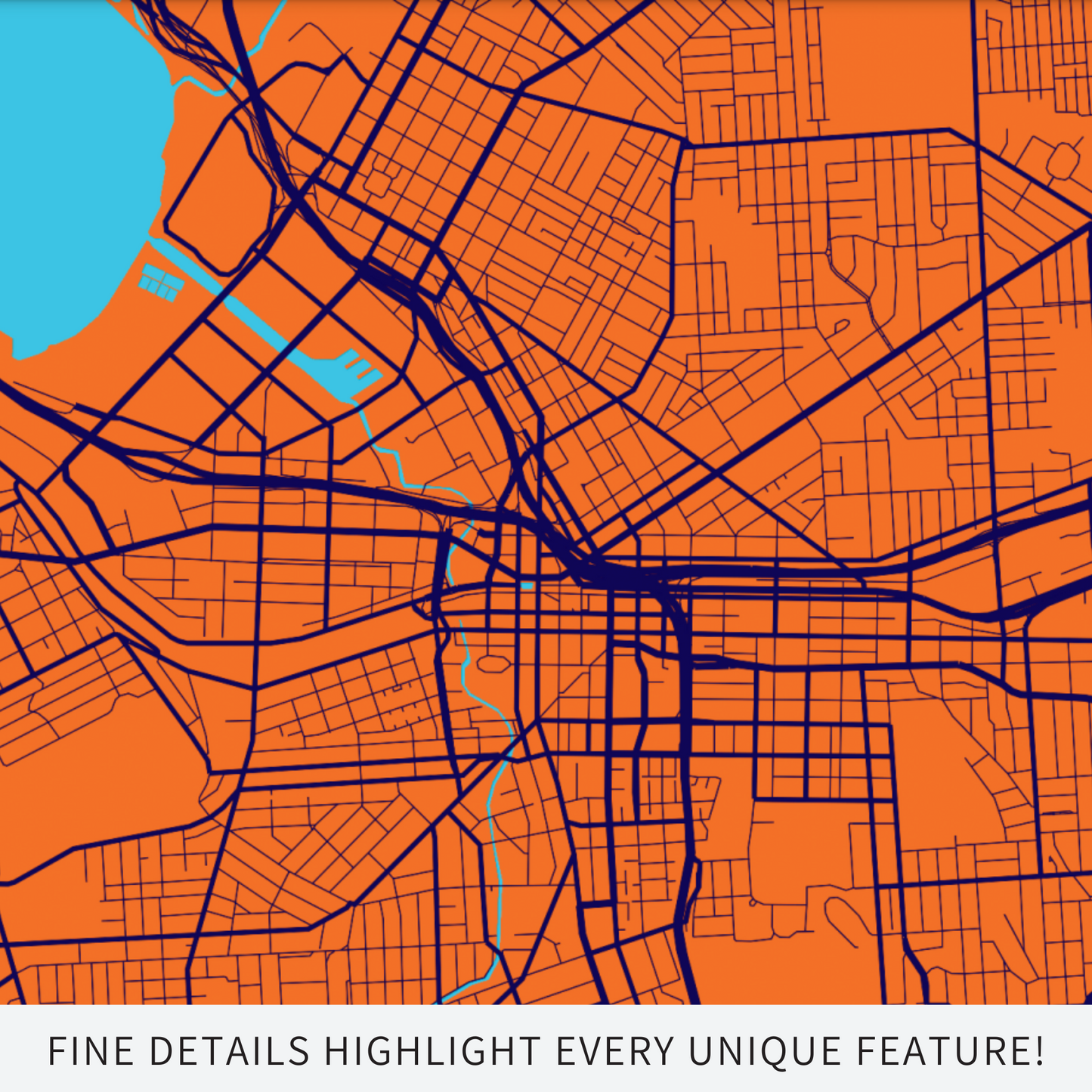 Syracuse, NY. - Syracuse Orange & Primary Blue