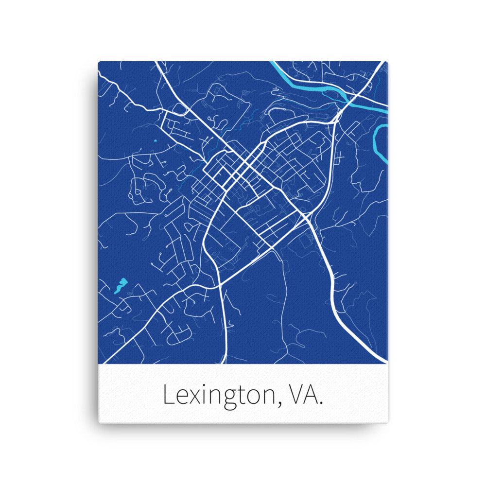 Lexington, VA. - Royal Blue & White