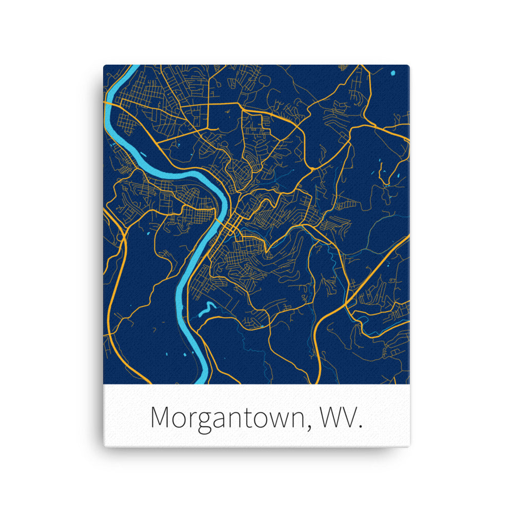 Morgantown, WV. - Blue & Gold