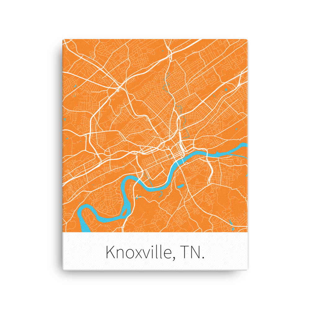 Knoxville, TN. - Orange & White