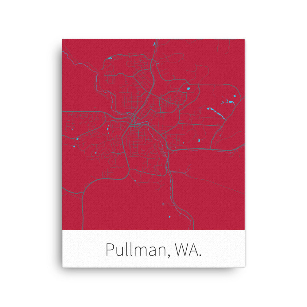 Pullman, WA. - Crimson & Gray