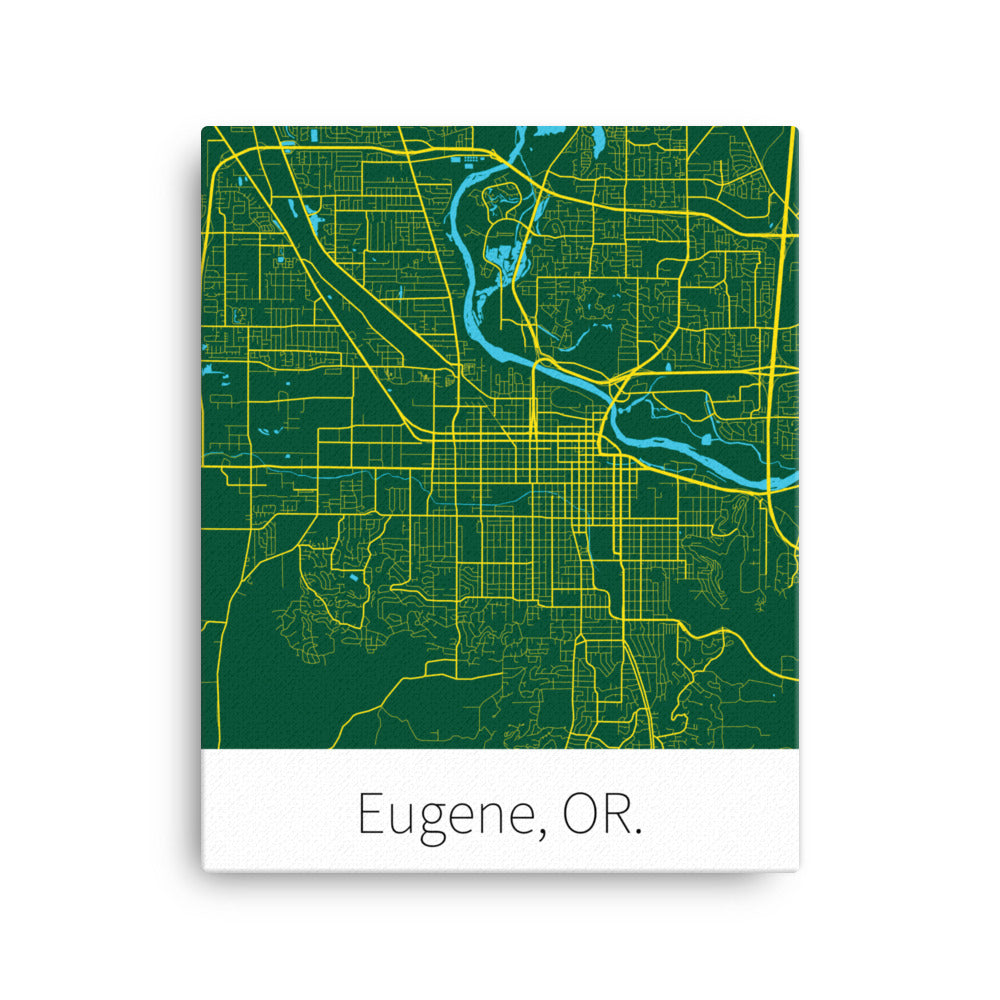 Eugene, OR. - Oregon Green & Yellow