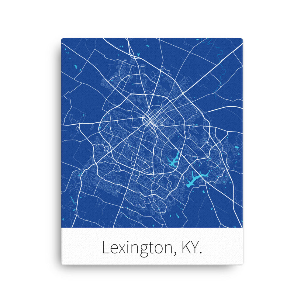 Lexington, KY. - Blue & White