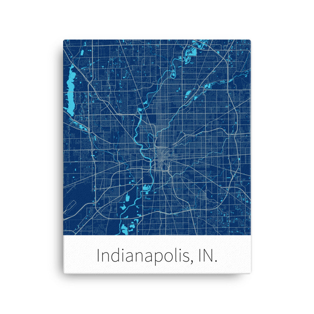 Indianapolis, IN. - Speed Blue & Gray