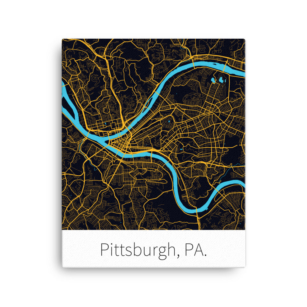 Pittsburgh, PA. - Black & Gold