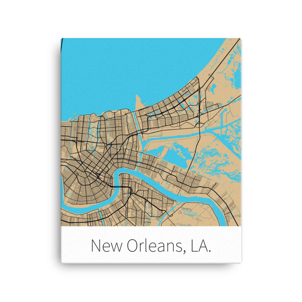 New Orleans, LA. - Old Gold & Black