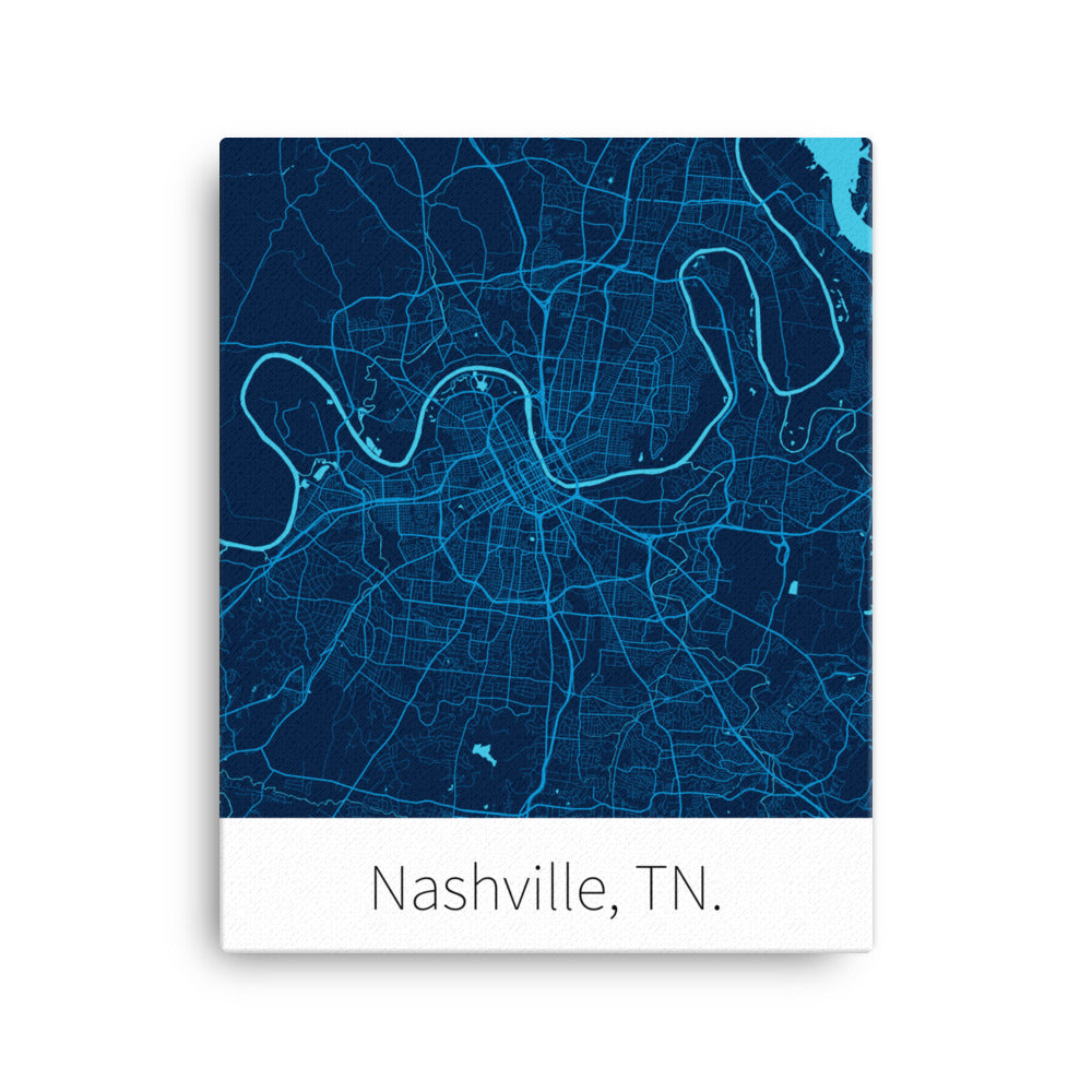 Nashville, TN. - Navy & Blue