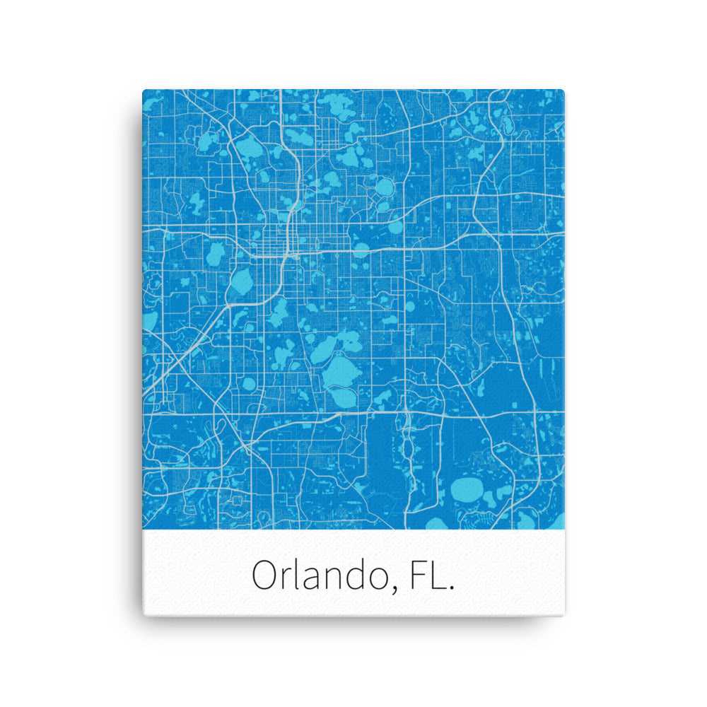 Orlando, FL. - Blue & Silver