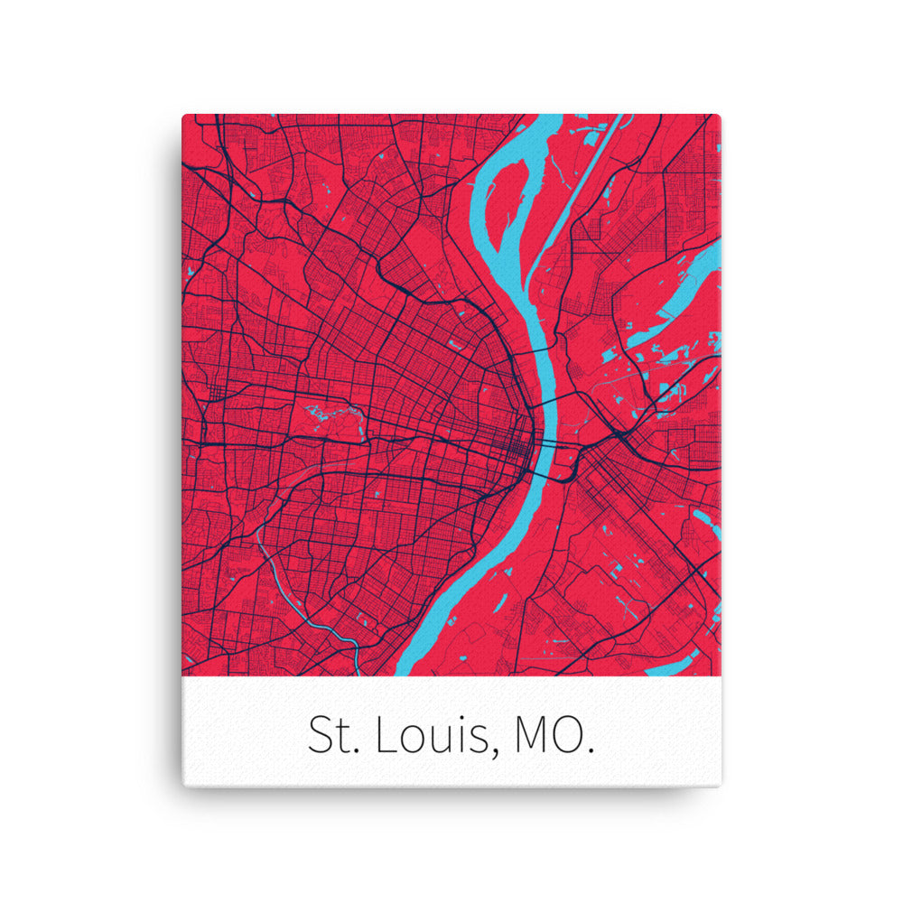 St. Louis, MO. - Cardinal Red & Navy