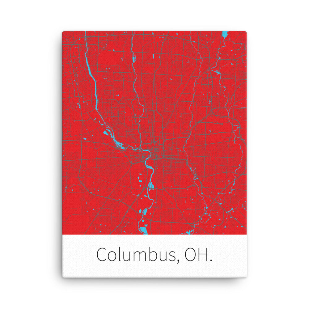 Columbus, OH. - Scarlet & Gray