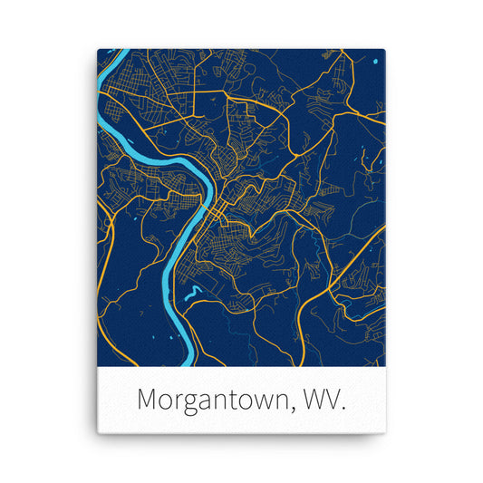 Morgantown, WV. - Blue & Gold