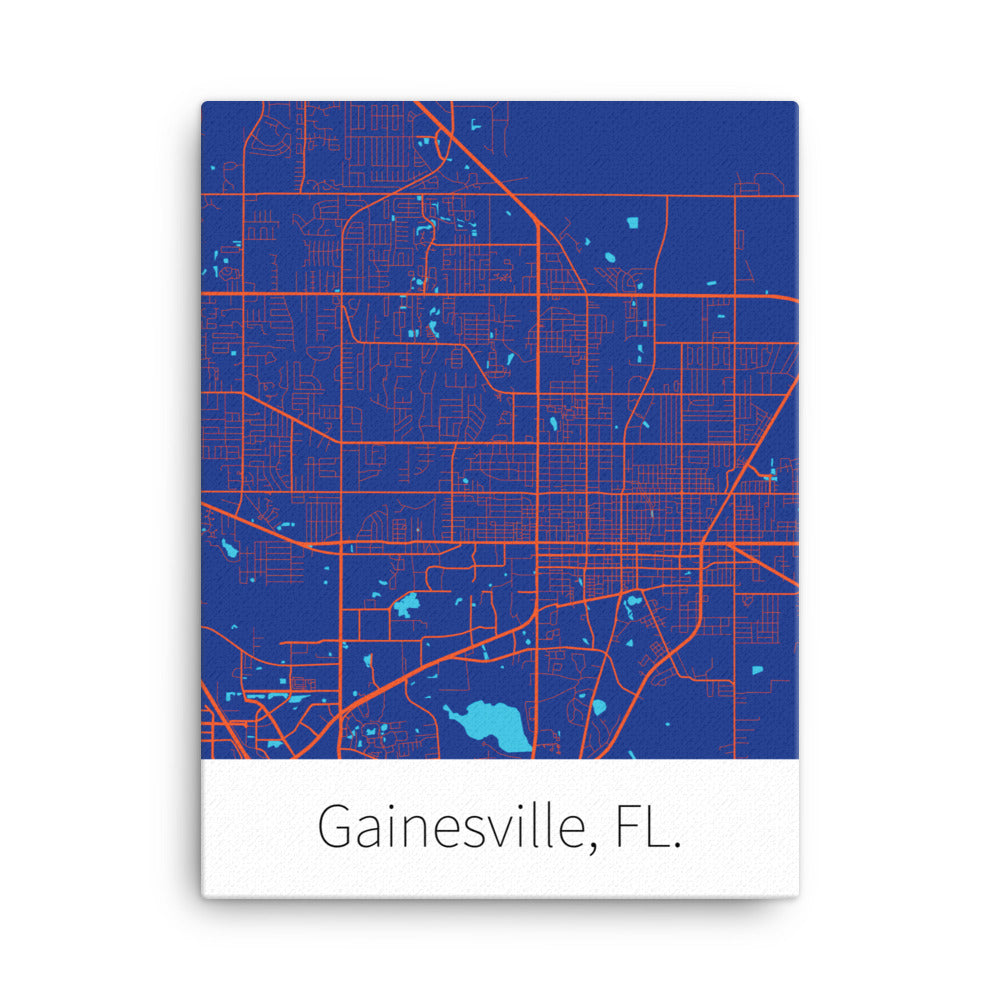 Gainesville, FL. - Blue & Orange