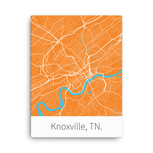 Knoxville, TN. - Orange & White