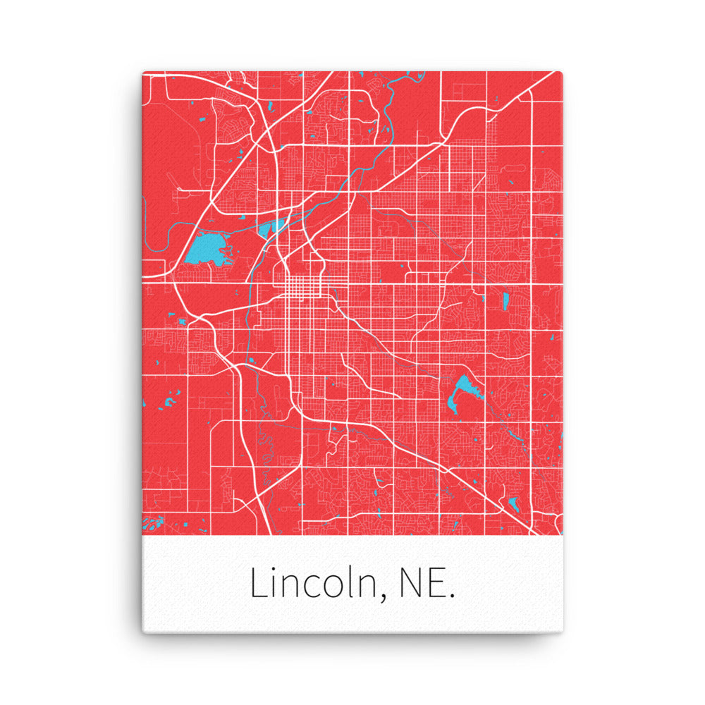 Lincoln, NE. - Red & White