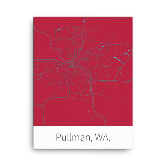 Pullman, WA. - Crimson & Gray