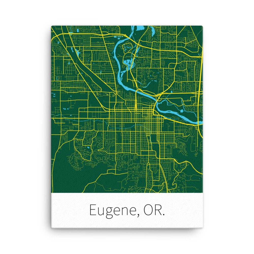 Eugene, OR. - Oregon Green & Yellow