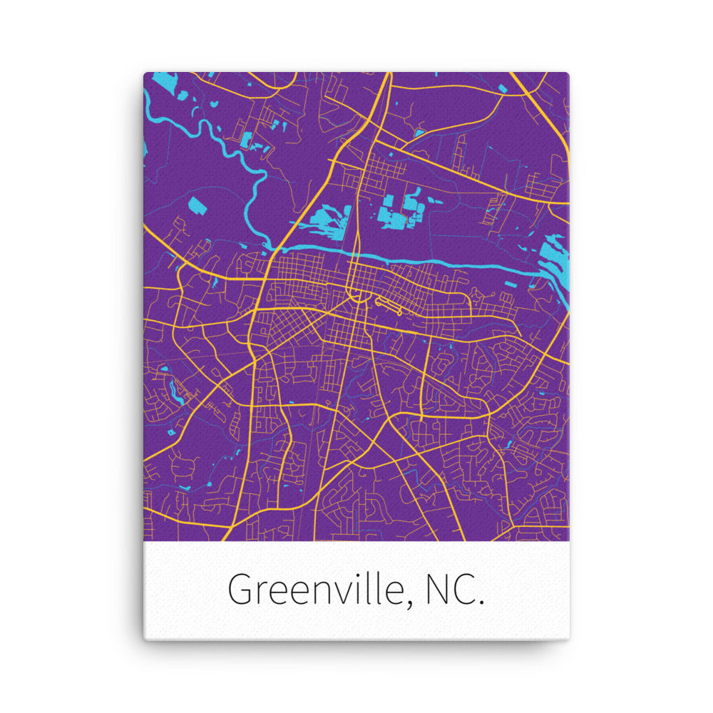 Greenville, NC. - Purple & Gold