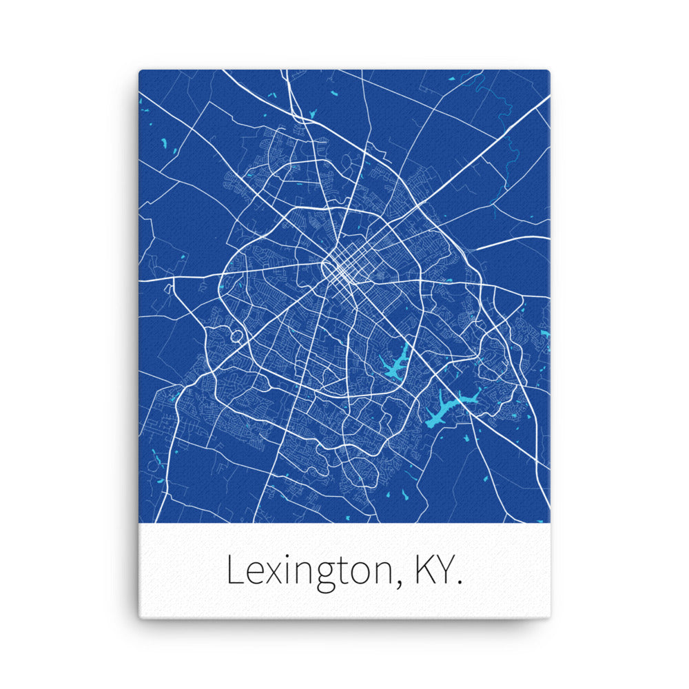 Lexington, KY. - Blue & White