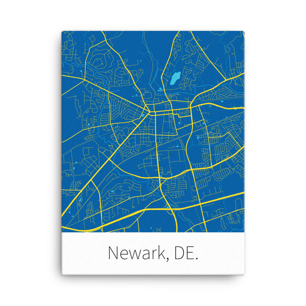 Newark, DE. - Blue & Yellow