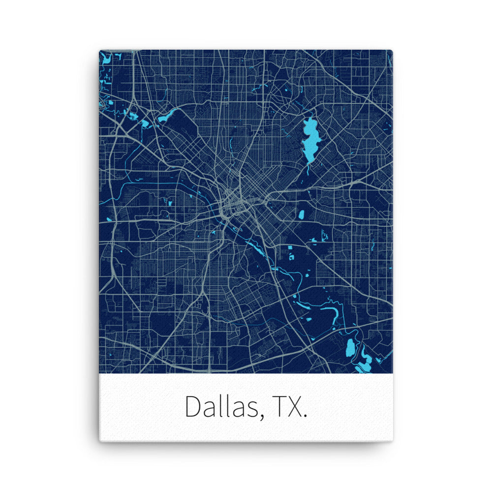 Dallas, TX. - Blue & Silver