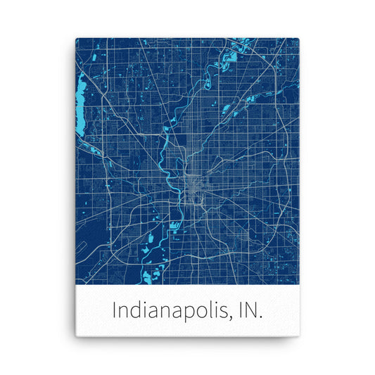 Indianapolis, IN. - Speed Blue & Gray