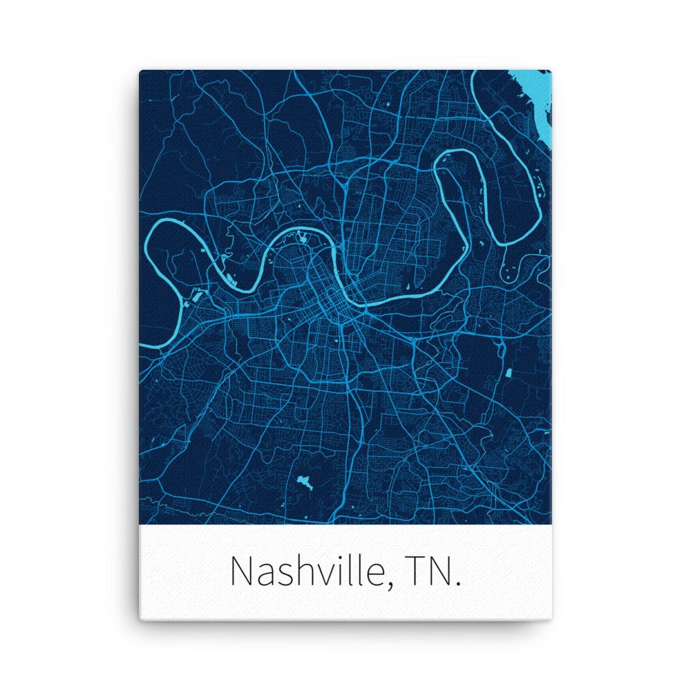 Nashville, TN. - Navy & Blue