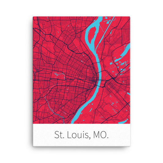 St. Louis, MO. - Cardinal Red & Navy