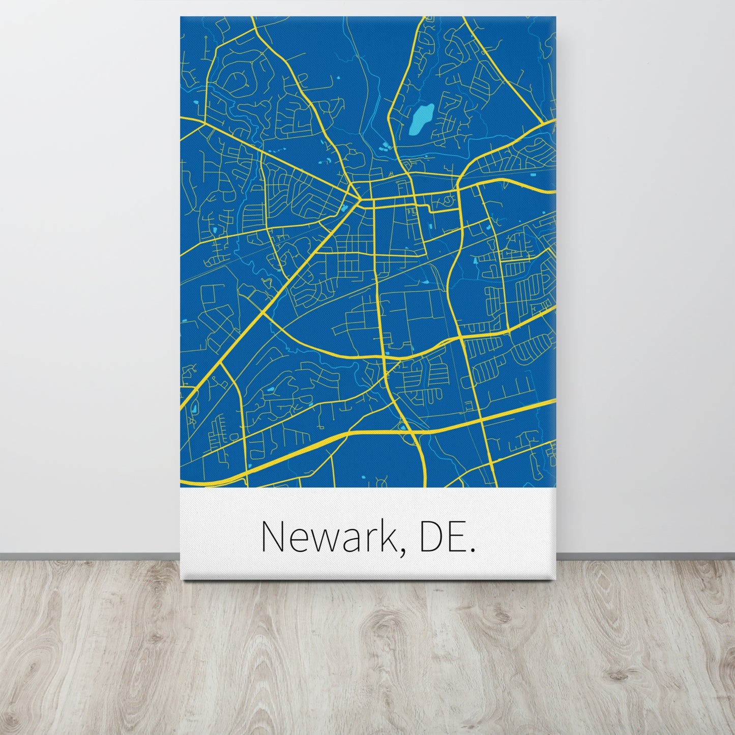 Newark, DE. - Blue & Yellow