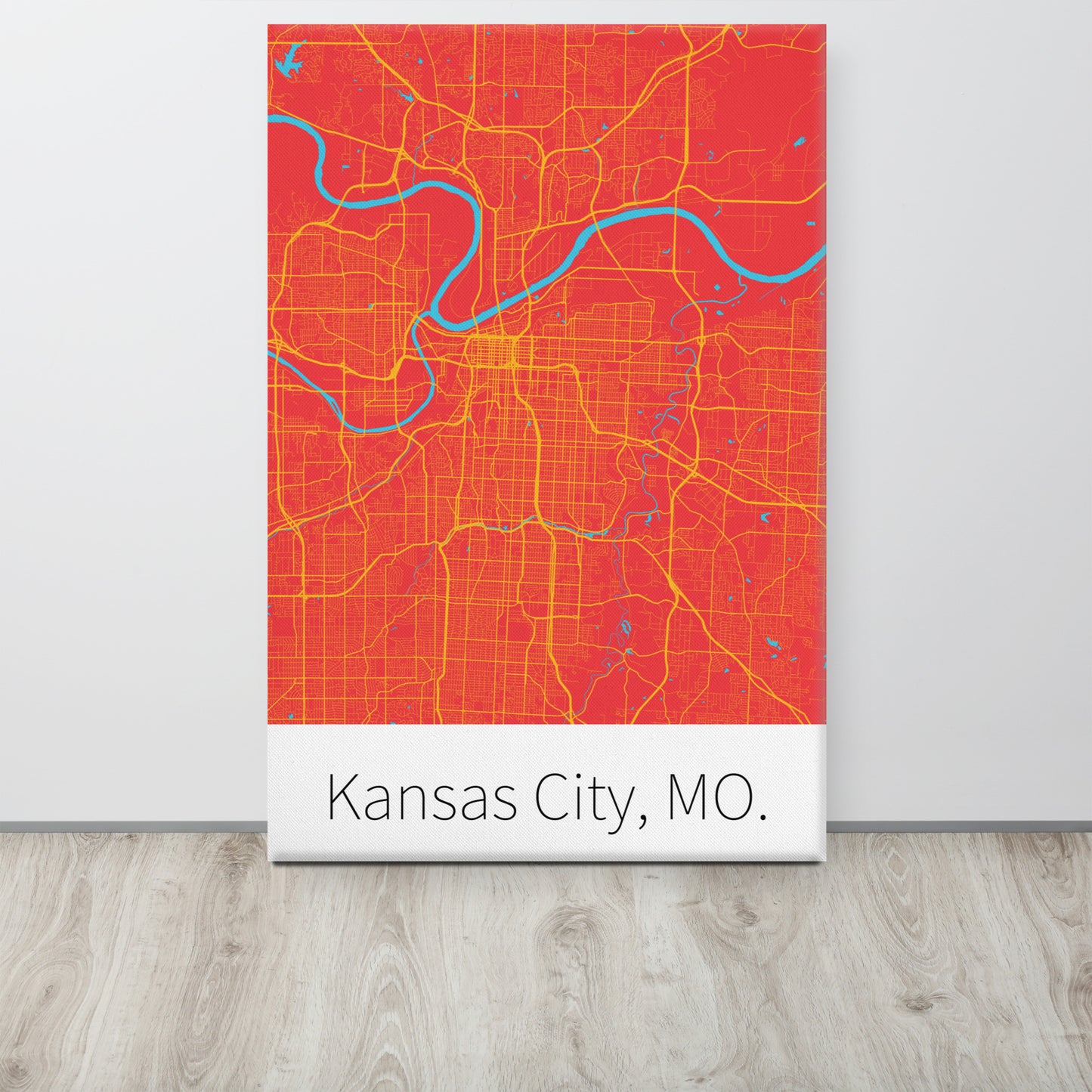 Kansas City, MO. - Red & Gold