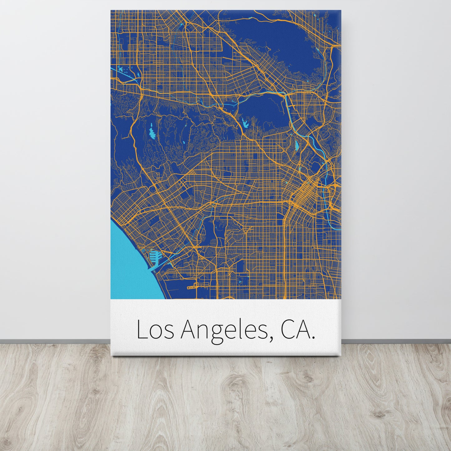 Los Angeles, CA. - Blue & Gold