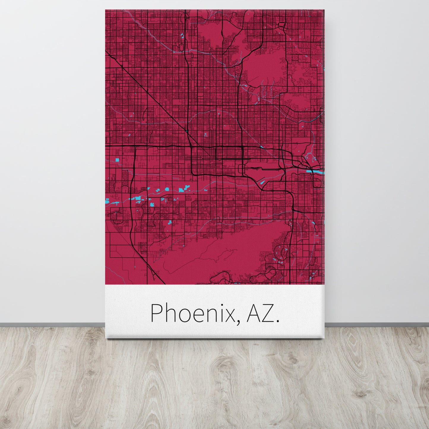 Phoenix, AZ. - Red & Black