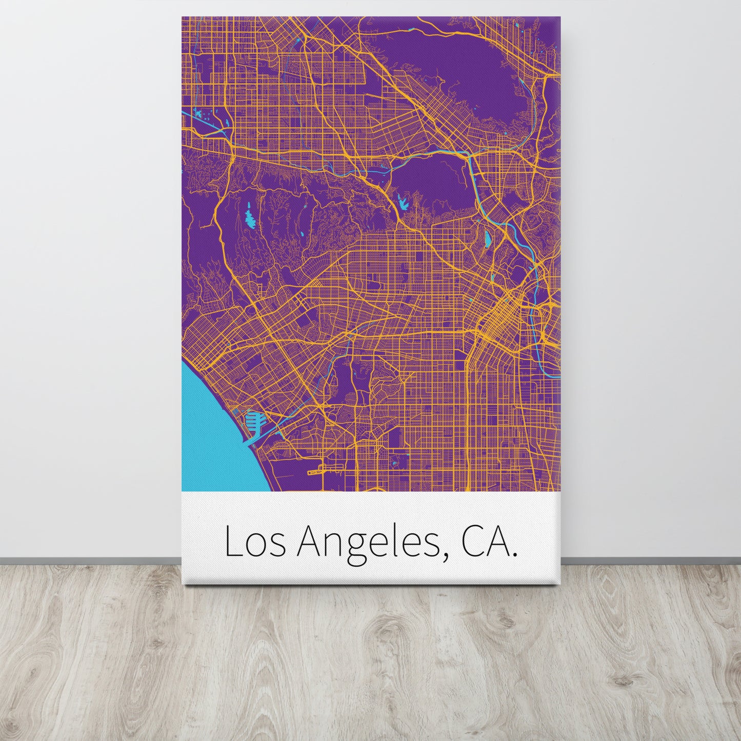 Los Angeles, CA. - Purple & Gold