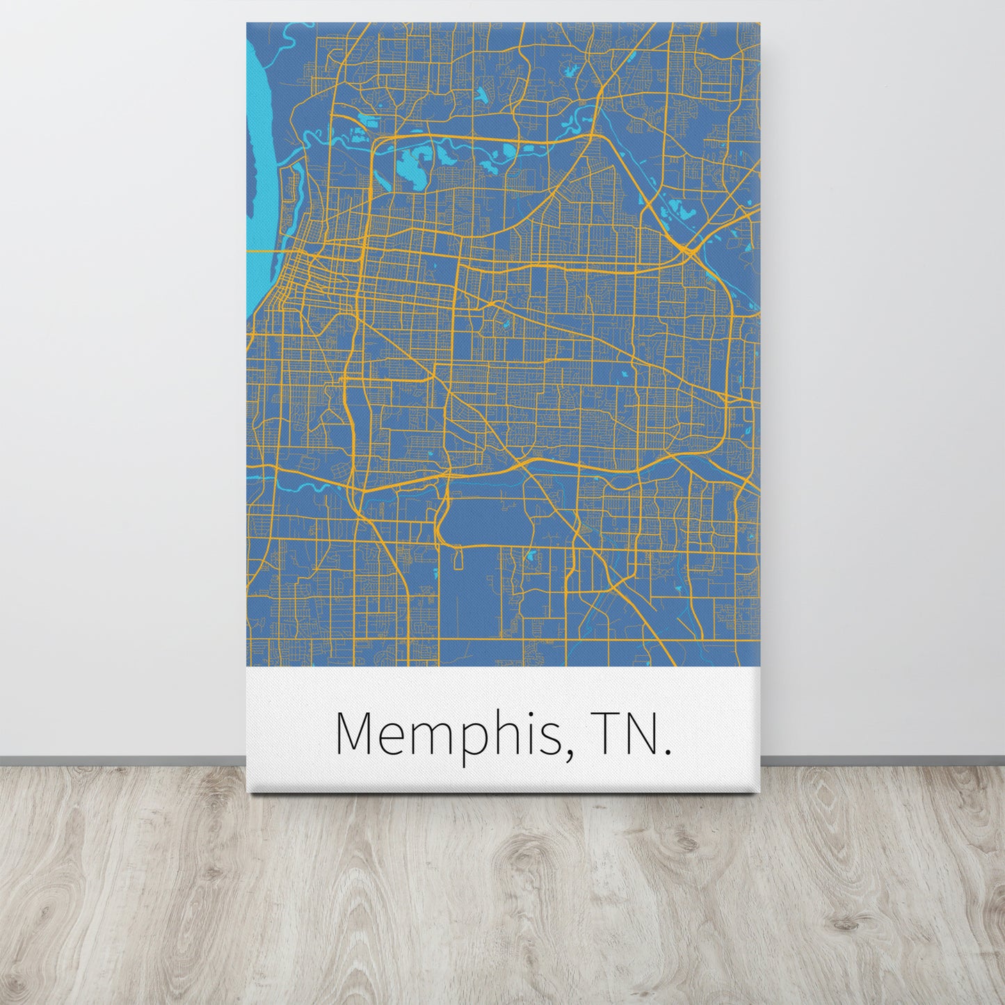 Memphis, TN. - Blue & Yellow