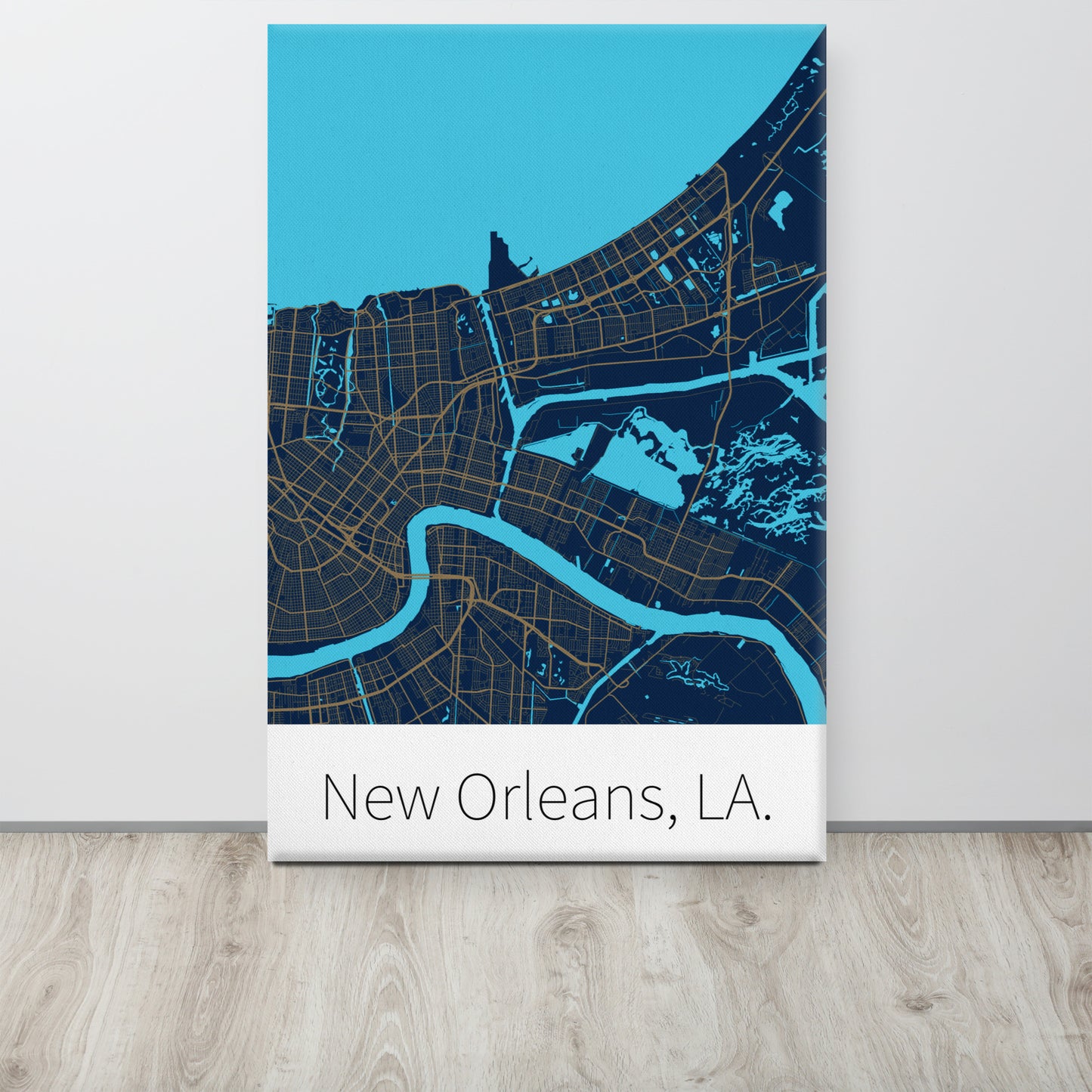 New Orleans, LA. - Navy & Gold