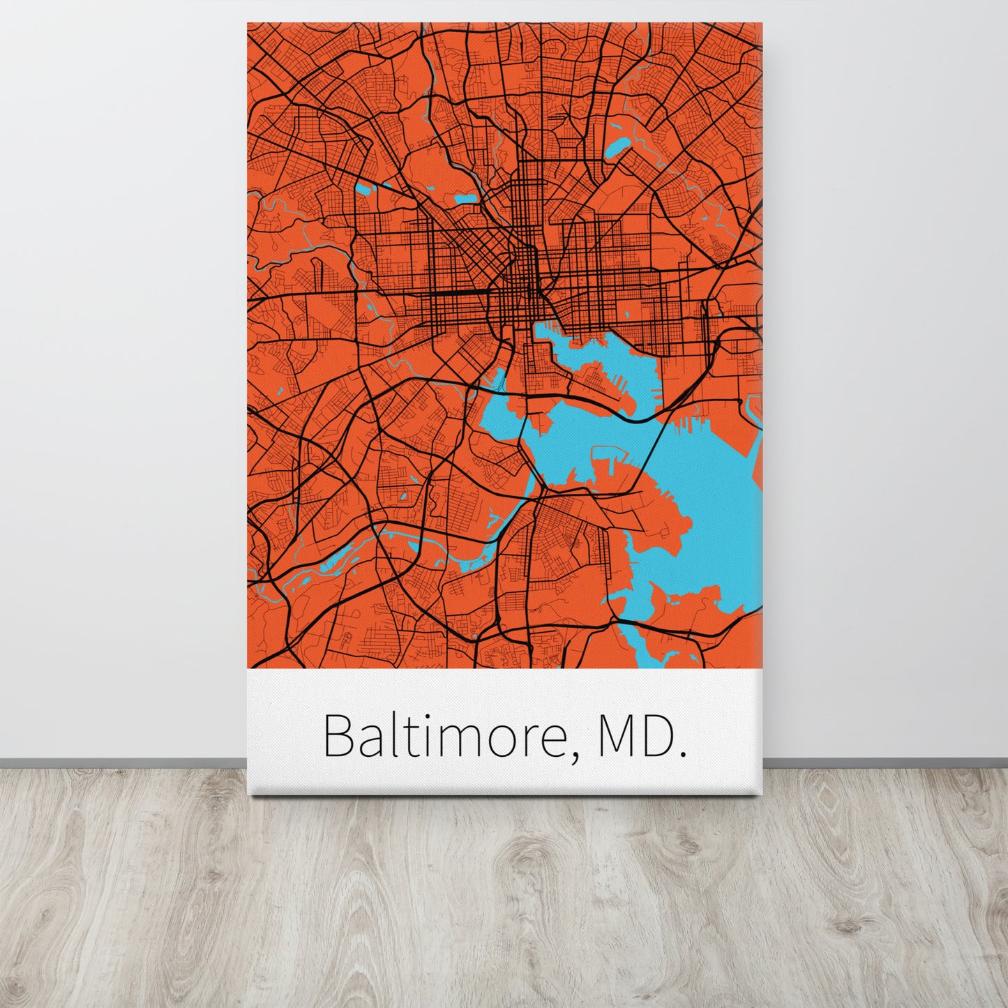 Baltimore, MD. - Orange & Black