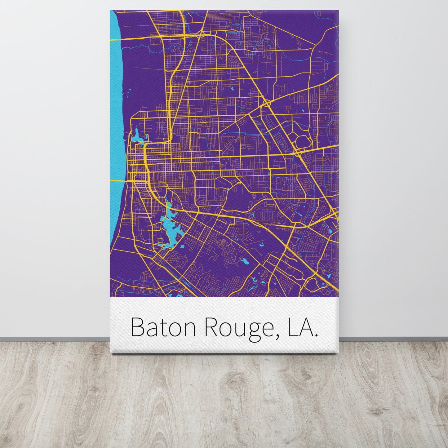 Baton Rouge, LA. - Purple & Gold