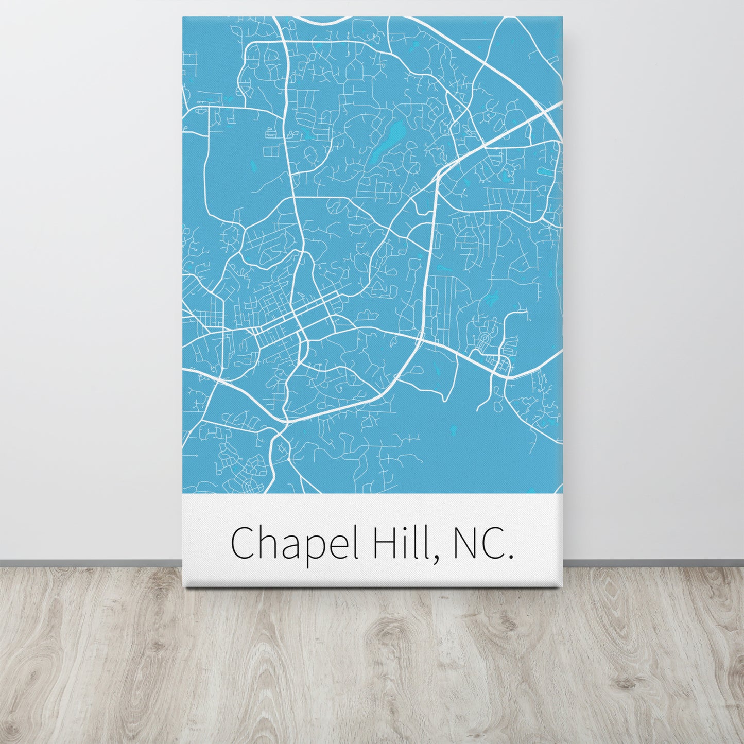 Chapel Hill, NC. - Carolina Blue & White