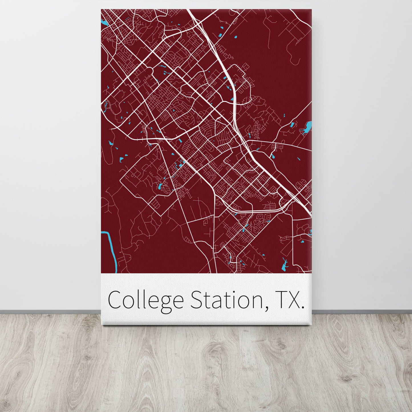 College Station, TX. - Maroon & White