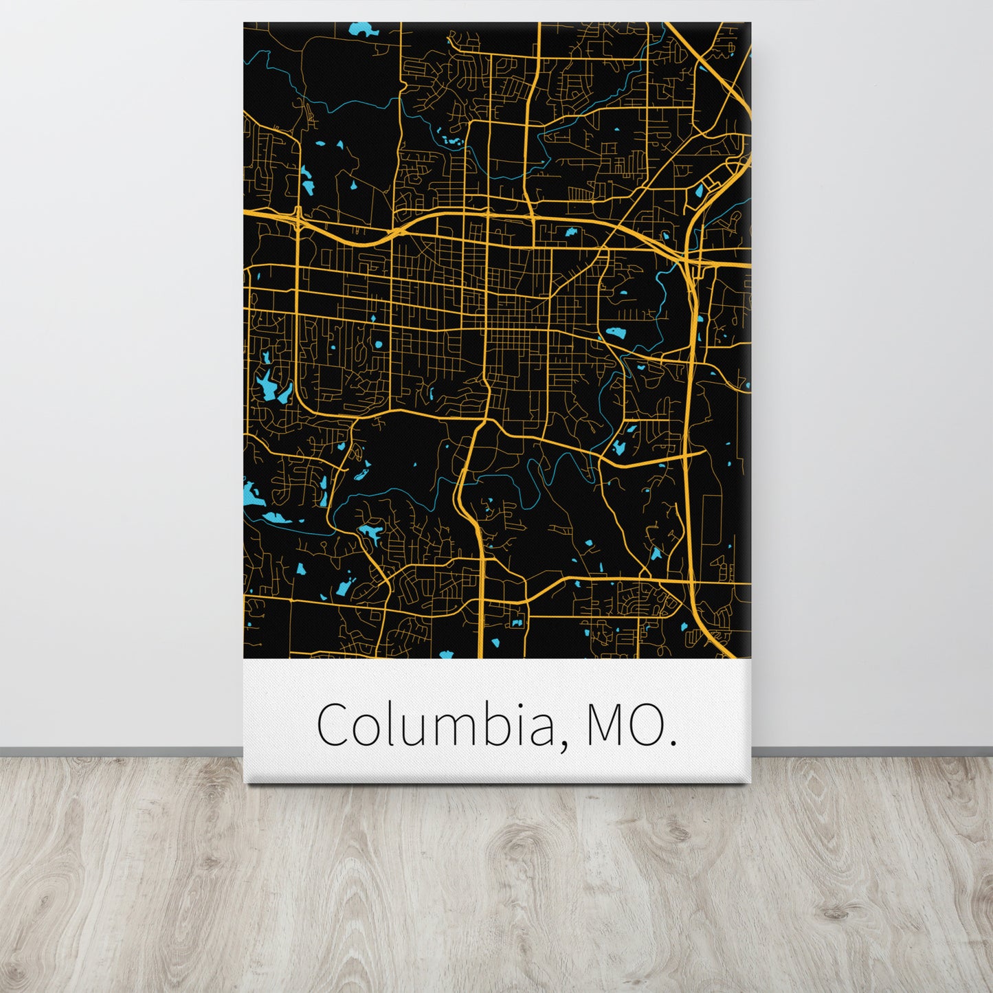 Columbia, MO. - Black & Gold