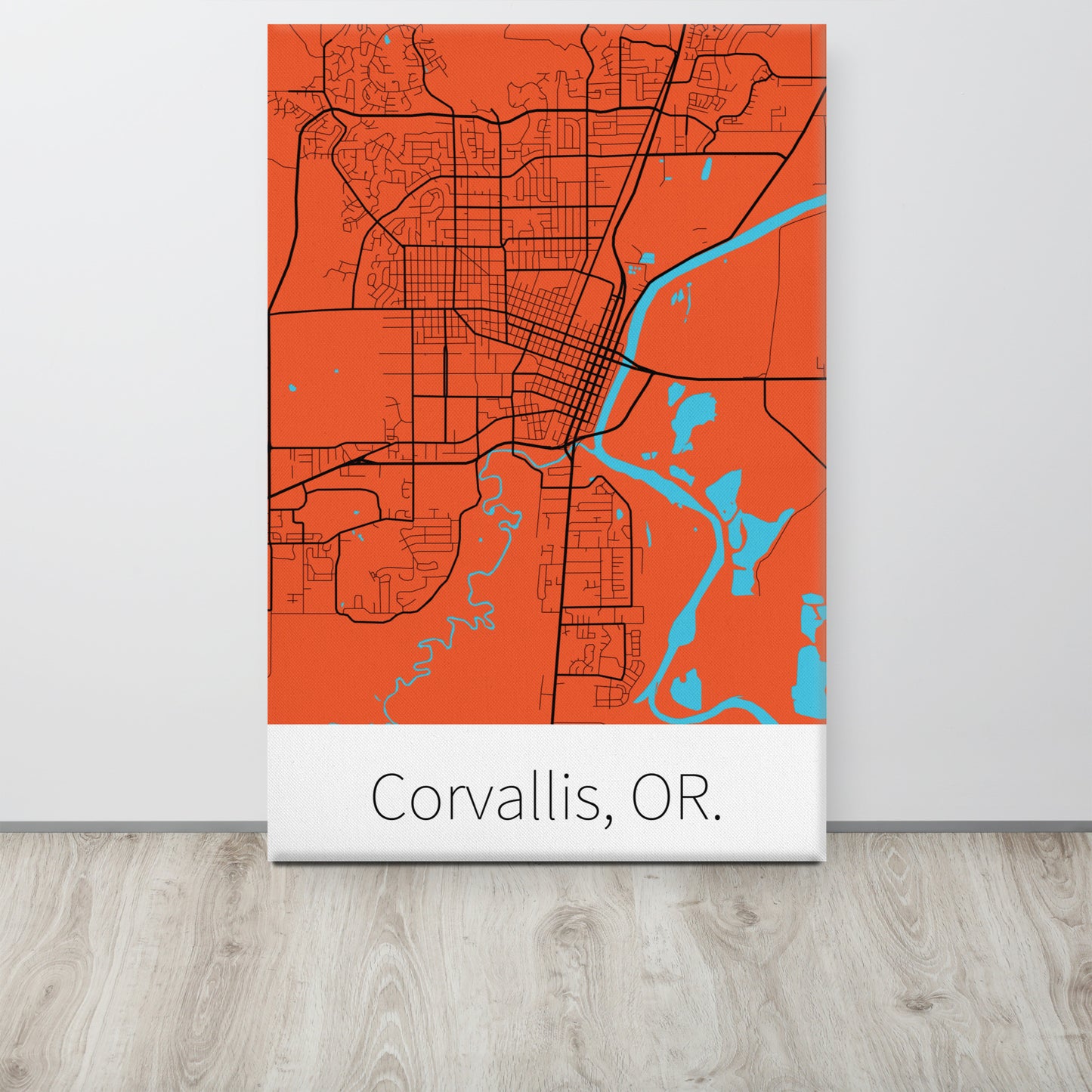 Corvallis, OR. - Orange & Black