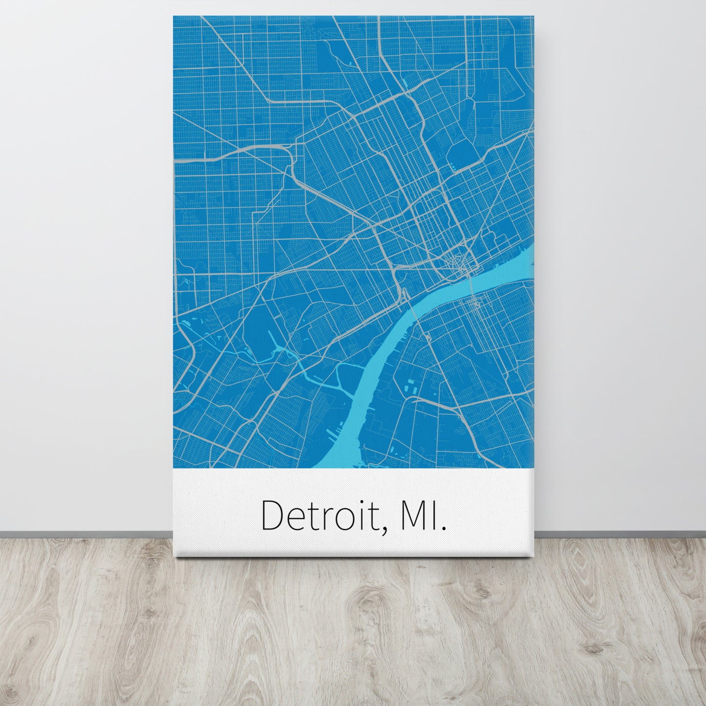 Detroit, MI. - Honolulu Blue & Silver