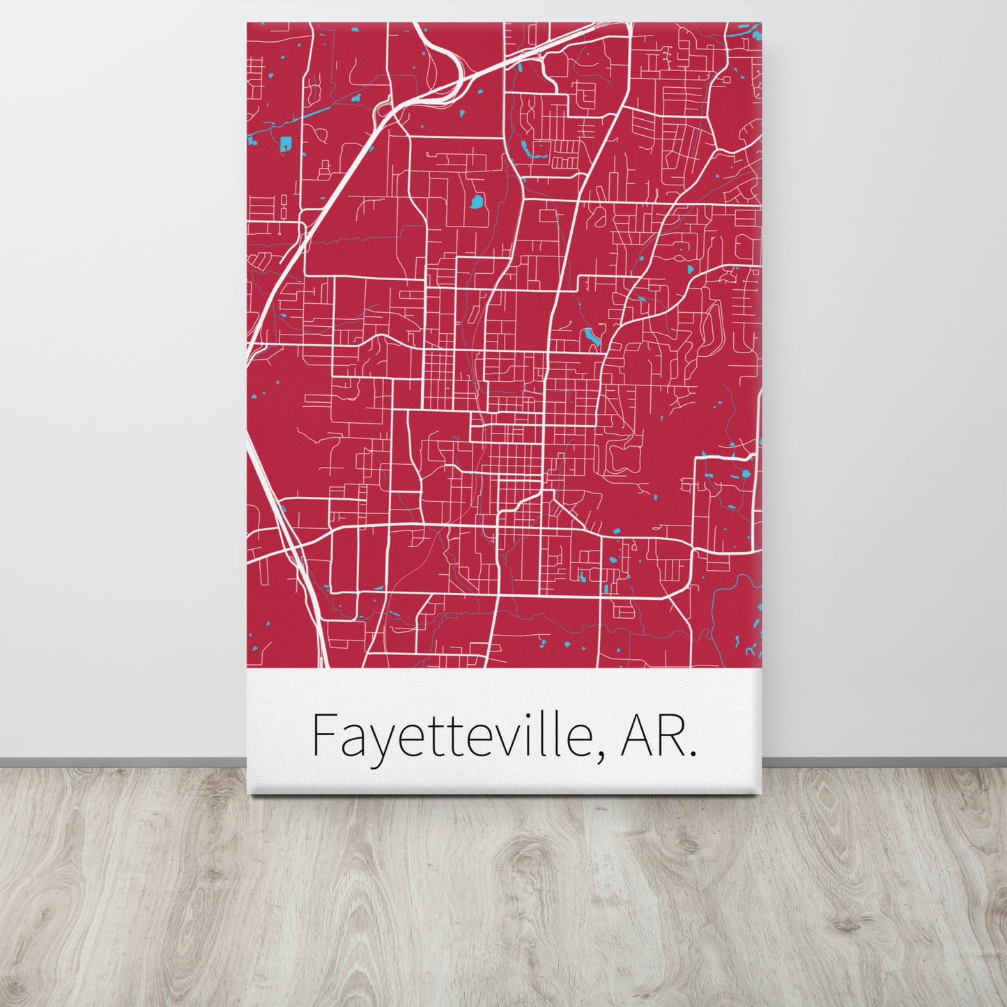 Fayetteville, AR. - Cardinal Red & White