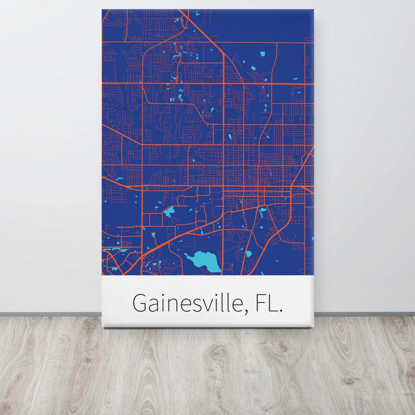 Gainesville, FL. - Blue & Orange