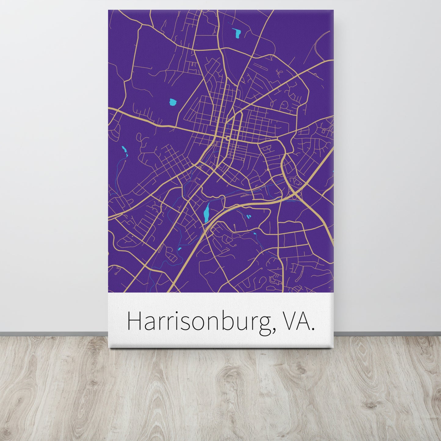 Harrisonburg, VA. - Purple & Gold