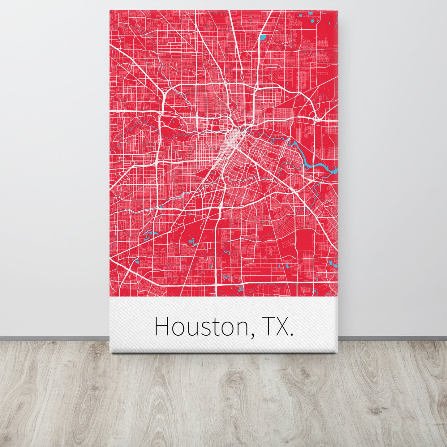 Houston, TX. - Red & White