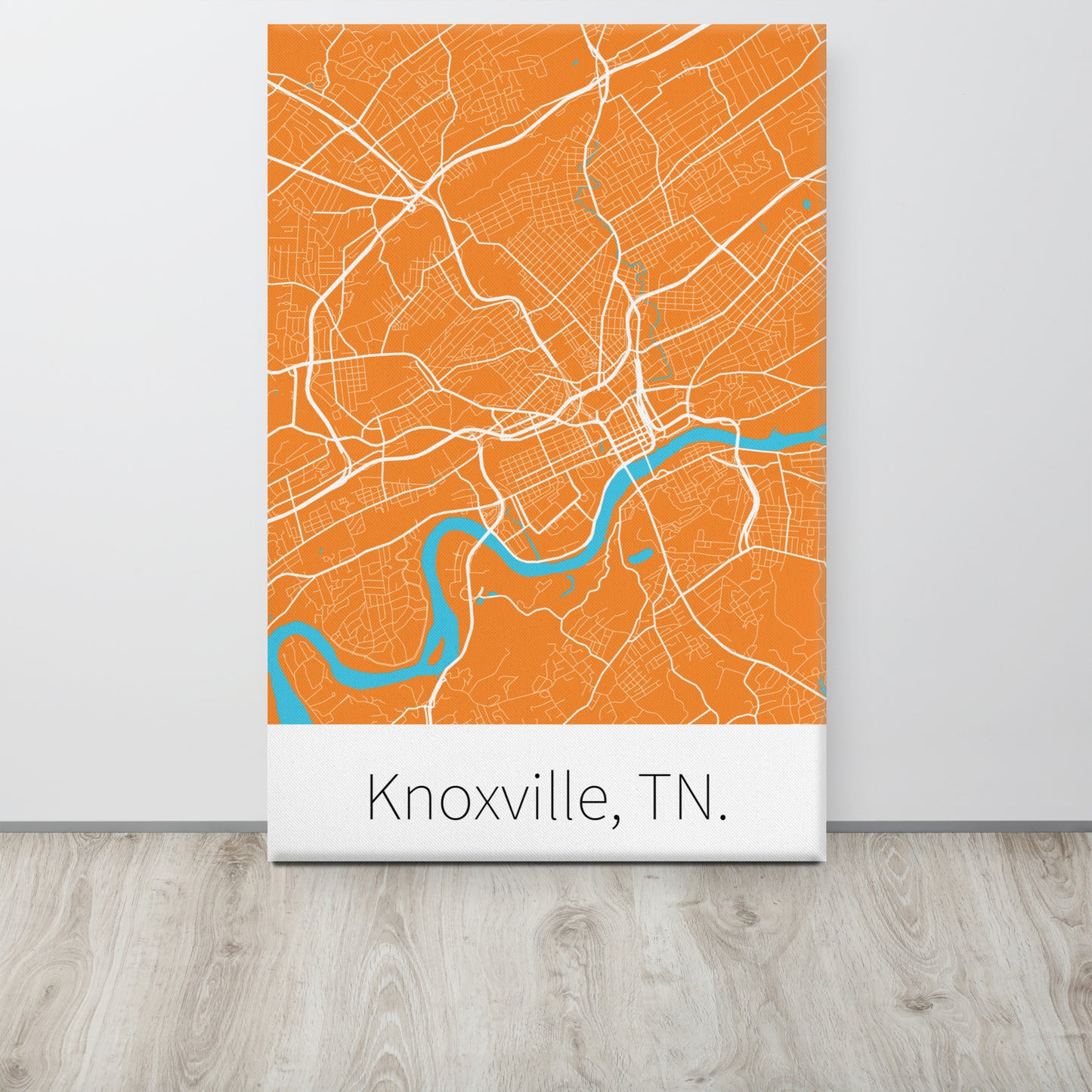 Knoxville, TN. - Orange & White