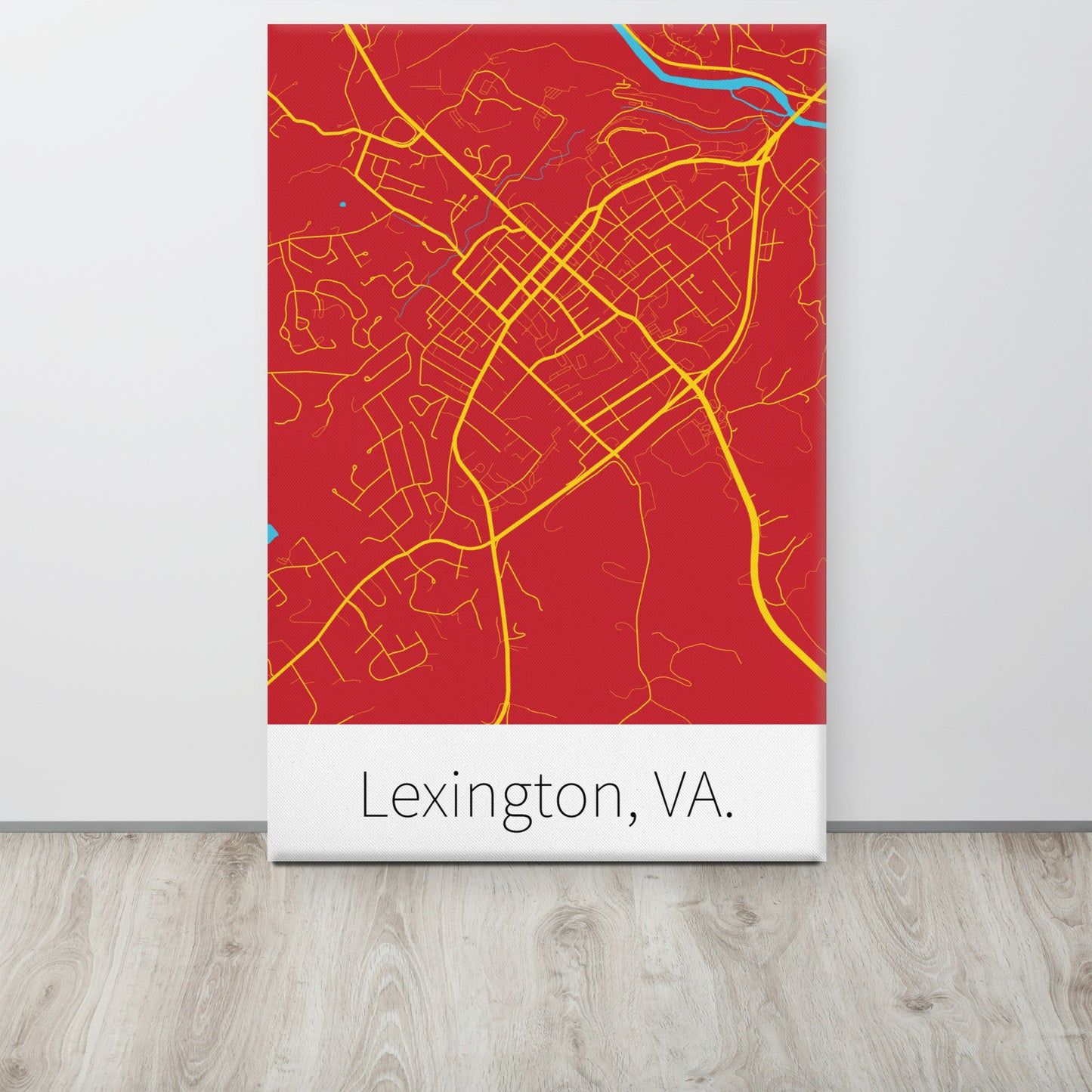 Lexington, VA. - Red & Yellow