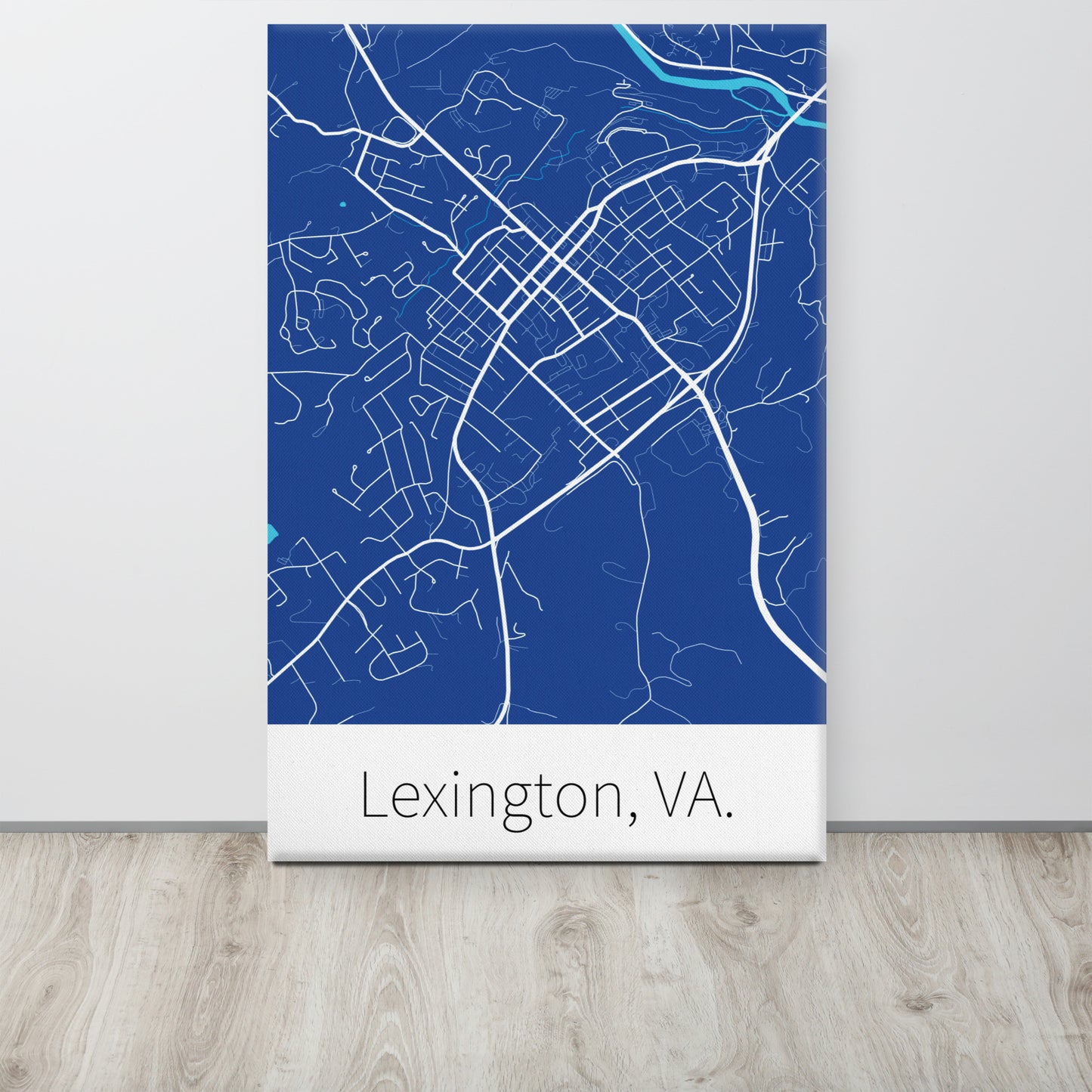 Lexington, VA. - Royal Blue & White