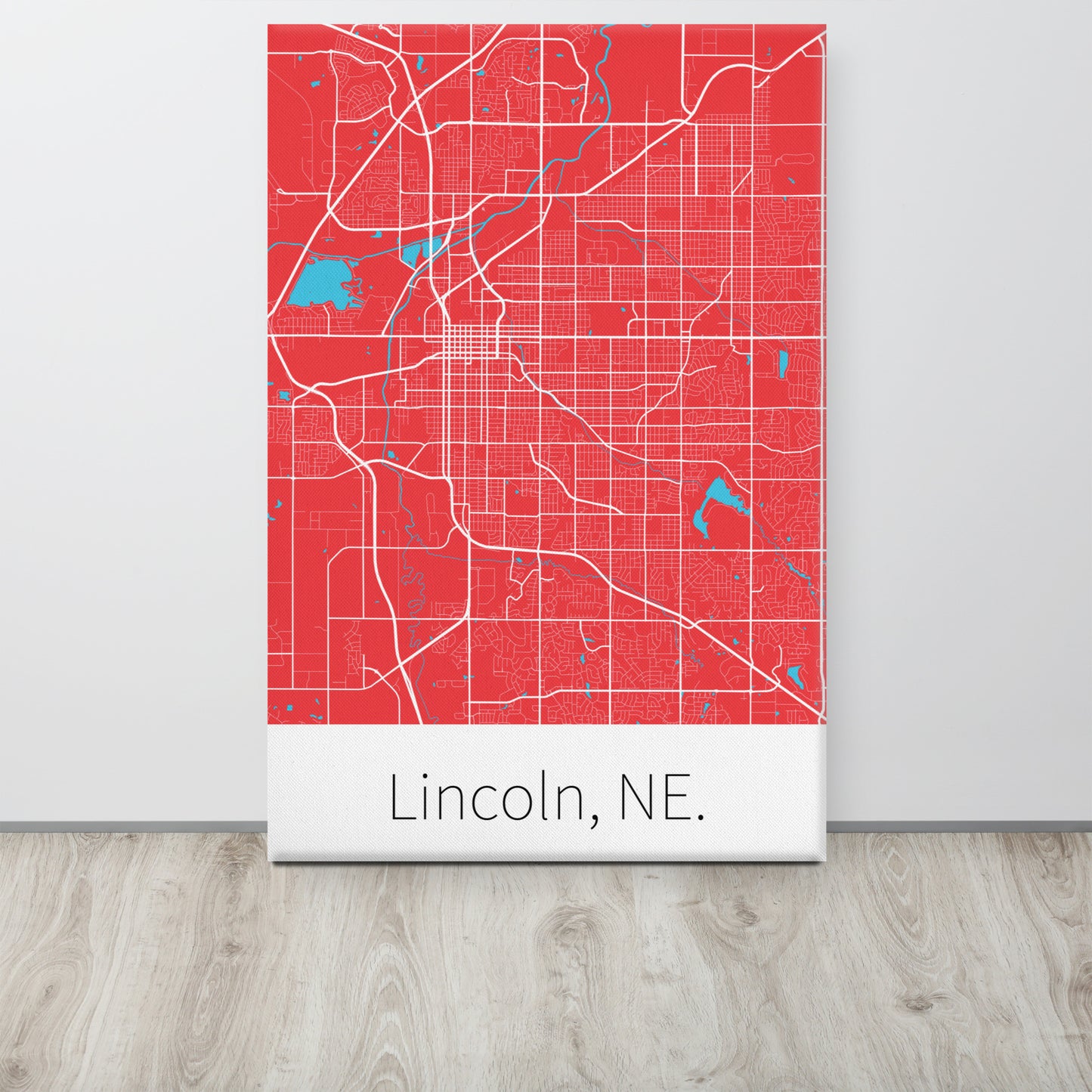 Lincoln, NE. - Red & White